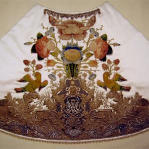 Lady of Veruela’s mantle (restored).