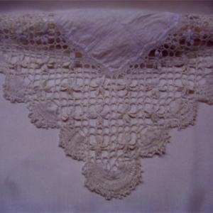 Lace shawl.